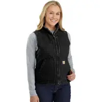 Carhartt 104224 Sherpa Lined Mock Neck Vest Comfort Fit Dames | Maat: XL