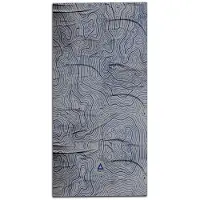 Matt Coolmax Eco Nekwarmer Blauw,Grijs
