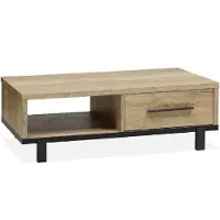 Maxfurn Salontafel Woody - Lamulux - Natur -