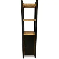 WGXL Collection Boekenkast Marlous - 1Deurs - Mangohout -