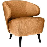 WGXL Collection Fauteuil Hailey - Stof Fusion - Cognac -