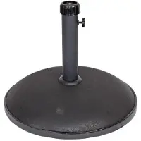 Lesli Living Parasolvoet Beton - Antraciet - 30 kilo -