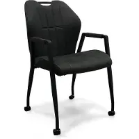 MX Sofa Eetkamerstoel Point- Microvezel - Antraciet - MxSofa