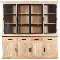 WGXL Collection Vitrinekast Piet - 220 cm - Acaciahout -