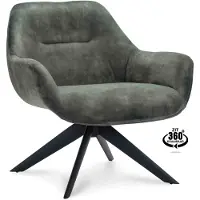 WGXL Collection Fauteuil Clinton - Stof Adore - Hunter -