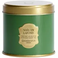 Dammann Frères Dammann Christmas tea 'Laponie' blikje 100 gram groene thee aroma's van kaneel, veenbessen, sinaasappel