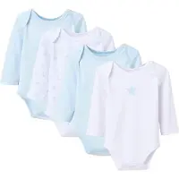 Zippy 3107468201 Body Met Lange Mouwen 4 Eenheden Veelkleurig 3-6 Months