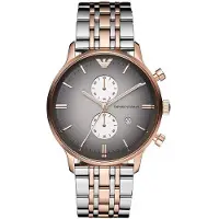 Emporio Armani AR1721 Heren Gianni Horloge Twee Toon