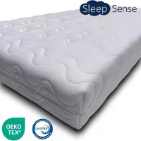Sleep sense - kindermatras 70x200 - circa 16 cm - Koudschuim - HR50 - premium afritsbare hoes - Oekotex Certipur gecertificeerd - Gratis levering