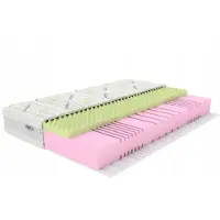 Rem-Sen Luxe Matras 80x200x25cm H4 HR40+Memory Visco 10 Jaar Garantie