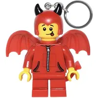 LEGO Iconic LED Sleutelhanger 'Cute Little Devil' - man in duivelkostuum