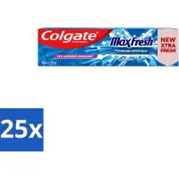 Colgate 25 x Tandpasta Maxfresh Coolmint 100 ml - Tandpasta - Frisse Adem - Mondhygiëne - Cariës Bestrijden - Tandplak Verwijderen