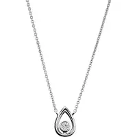 Orphelia 'Ellie' Dames 925 Sterling Zilveren Ketting - Zilver ZK-7485