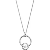 Orphelia 'Antoine' Dames 925 Sterling Zilveren Ketting met Hangertje - Zilver ZH-7503