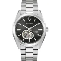 Bulova Surveyor Heren Zilveren Horloge 96A270