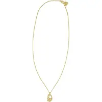 Orphelia Dames 925 Sterling Zilveren Ketting met Hanger - Goud ZH-6020/2