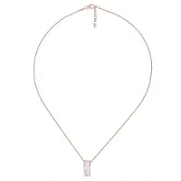 Orphelia 'Lova' Dames 925 Sterling Zilveren Ketting met Hanger - Zilver/Rozé ZH-7093