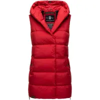NAVAHOO Bodywarmer 'Madilynaa' vuurrood