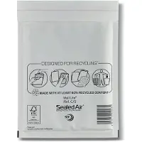 Mail lite luchtkussenenvelop wit 150 x 210 mm - C/0 zelfklevend (200 stuks)