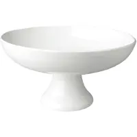 Asa selection Schaal Grande op Voet White 21 cm