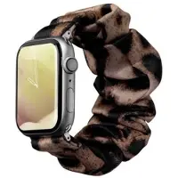 Laut Pop Loop Apple Watch Strap 38 / 40 mm Leopard Kleurrijk (40 mm, 38 mm, Roestvrij staal, Zink, Stof), Horlogebandjes, Bruin, Zwart