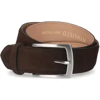 Manfield Riem bruin / zilvergrijs