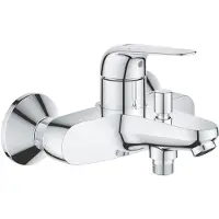 GROHE QuickFix Swift eengreeps bad-/douchemengkraan - Wandmontage - Metalen hendel - Chroom