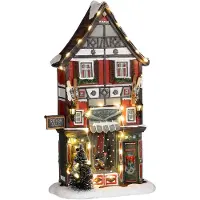 Luville Sledgeholm Kersthuisje Wintersport Shop 17,5 X 8 X 28 Cm