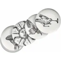 Serax Ontbijtbord Unity White 12 cm (Set van 4)
