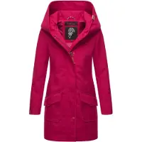 MARIKOO dames softshelljas – Mayleen, waterafstotend met capuchon