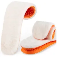 Sulpo Winter Schoen Inlegzolen warm - maat: 41-42 - zachte pluche laag - latexschuim