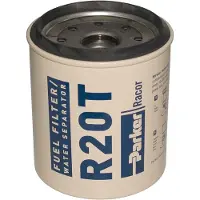 Parker Racor Replacement Filter Elemment Spin On 230r Wit,Blauw 10 Micron
