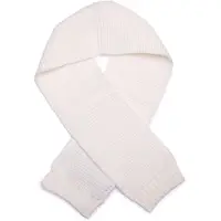Sarlini Baby Sjaal Knit 0-6 Maanden Wit - Zacht en Warm