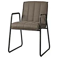 Tower Living Santo Armstoel - fabric Miami 002 grey