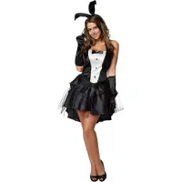 Dressforfun Sexy bunny M - verkleedkleding kostuum halloween verkleden feestkleding carnavalskleding carnaval feestkledij partykleding - 302121
