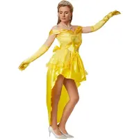 Dressforfun Sexy prinses Belle XL - verkleedkleding kostuum halloween verkleden feestkleding carnavalskleding carnaval feestkledij partykleding - 301871