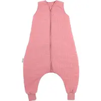 Meyco Baby Uni Baby Winter Slaapoverall Jumper - Pre-washed Hydrofiel - Rose - 92cm - 2.0 TOG