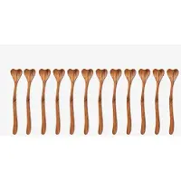 Sissy-Boy Bruine Houten Hartjes Latte Lepel