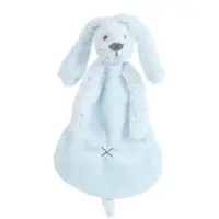 Happy horse Doudou - Konijn Richie : Blauw - - 28 cm - Doudou voor Baby