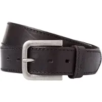 Gardeur Riem zwart, Effen