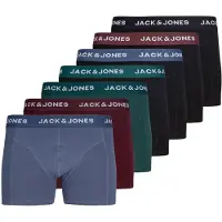 Jack & Jones Boxershorts blauw / groen / donkerrood / zwart