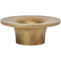 Ferm Living Soothe kandelaar Ø8 cm Brass Finish