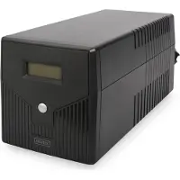 Digitus DN-170074 UPS Line-interactive 0,6 kVA 600 W 4 AC-uitgang(en)