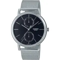 Casio Collectie Heren Zilveren Horloge MTP-B310M-1AVEF