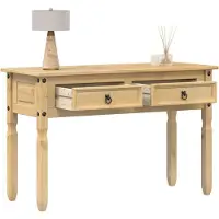 vidaXL Wandtafel Corona 115x46x73 cm massief grenenhout