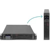 Digitus DN-170095 UPS Dubbele conversie (online) 1,5 kVA 2000 W 8 AC-uitgang(en)