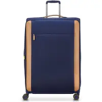 DELSEY PARIS Trolley 'Montmartre 3' donkerblauw / bruin