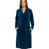 Vivisence Badjas lang '5022' turquoise