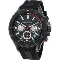 Nautica Analoog horloge 'NST' zwart