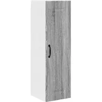 vidaXL Vaatwasserfront, model Kalmar, Sonoma-grijs, 30 x 31 x 100 cm